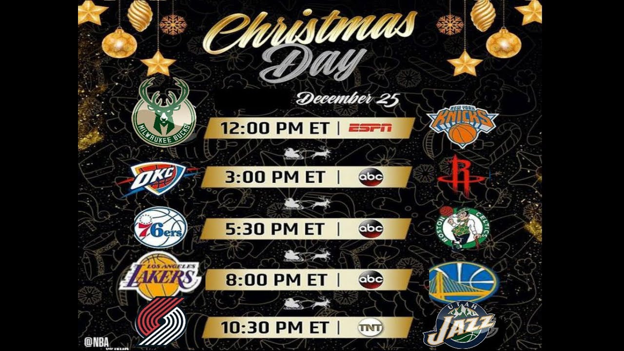 开云体育-圣诞节NBA大战酣畅淋漓，球星云集